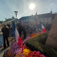 Cérémonie du 11 novembre à St Germain-du-Plain