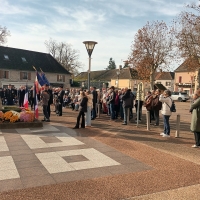 Cérémonie du 11 novembre à St Germain-du-Plain