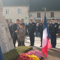 Cérémonie du 11 novembre à St Germain-du-Plain