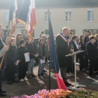 Cérémonie du 11 novembre à St Germain-du-Plain