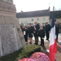 Cérémonie du 11 novembre à St Germain-du-Plain
