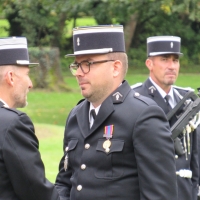 Saint Germain-du-Plain: Prise de commandement de Céline Delcour 