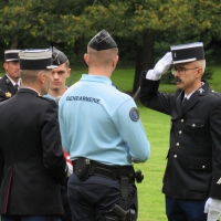 Saint Germain-du-Plain: Prise de commandement de Céline Delcour 