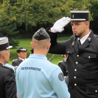 Saint Germain-du-Plain: Prise de commandement de Céline Delcour 