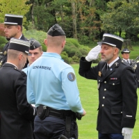 Saint Germain-du-Plain: Prise de commandement de Céline Delcour 