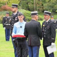 Saint Germain-du-Plain: Prise de commandement de Céline Delcour 
