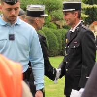 Saint Germain-du-Plain: Prise de commandement de Céline Delcour 