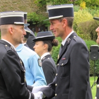 Saint Germain-du-Plain: Prise de commandement de Céline Delcour 