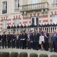 Saint Germain-du-Plain: Prise de commandement de Céline Delcour 