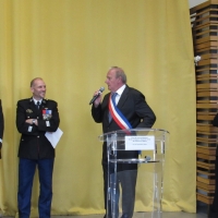 Saint Germain-du-Plain: Prise de commandement de Céline Delcour 