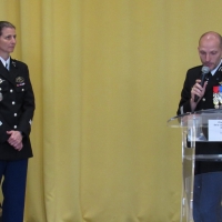 Saint Germain-du-Plain: Prise de commandement de Céline Delcour 