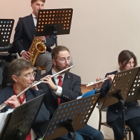 Baudrières : La Fanfare l'Espérance de St Germain-du-Plain a fêté sa Sainte Cécile dans la salle des fêtes