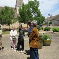 Visite du chantier du restaurant communal de Baudrières par la majorité régionale