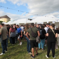 Un public enthousiaste et conquis par cette 1ère soirée du festival du Clos des Tourelles