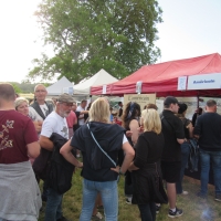 Un public enthousiaste et conquis par cette 1ère soirée du festival du Clos des Tourelles