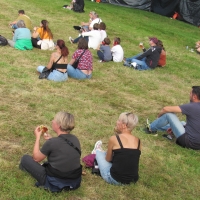 Un public enthousiaste et conquis par cette 1ère soirée du festival du Clos des Tourelles