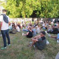 Un public enthousiaste et conquis par cette 1ère soirée du festival du Clos des Tourelles