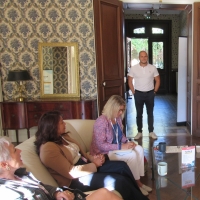 Sennecey-le-Grand : le clos des Tourelles a accueilli une trentaine de chefs d'entreprise
