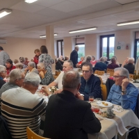 Saint Christophe-en-Bresse : Les 2 nouveaux doyens de la commune étaient présents au repas du CCAS