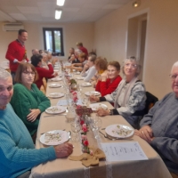 Saint Christophe-en-Bresse : Les 2 nouveaux doyens de la commune étaient présents au repas du CCAS