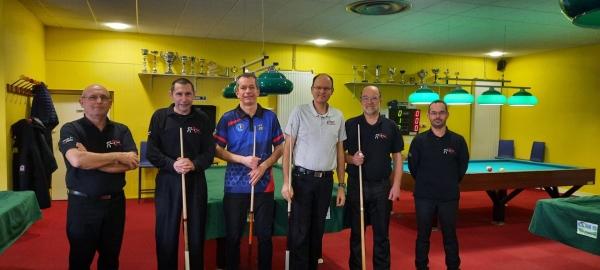 BILLARD CLUB CHALONNAIS - Eric SOLER, champion de Saône et Loire à la Bande