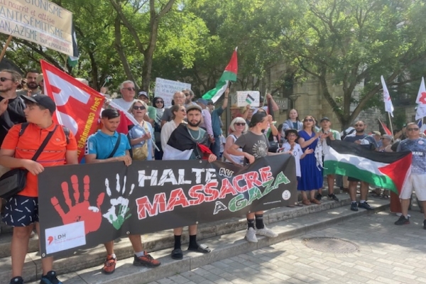 L'association France Palestine Solidarité 71 annonce une nouvelle mobilisation à Chalon sur Saône