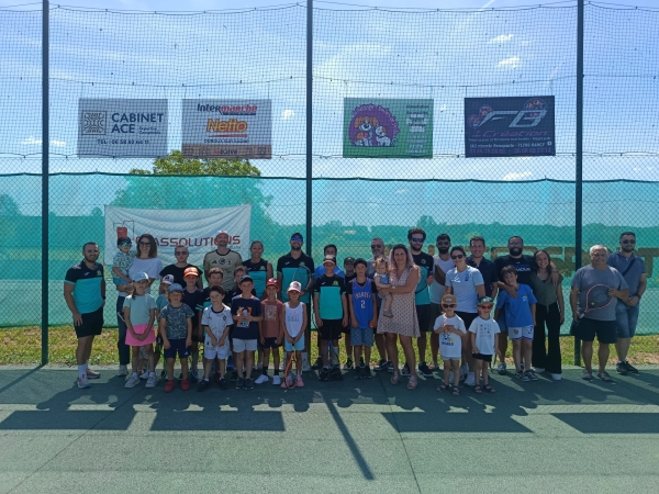 Fin de saison réussie au club de tennis d'Ouroux-sur-Saône 