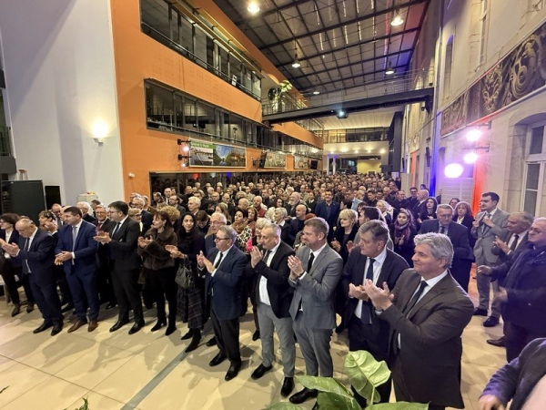 Plus de 800 personnes aux voeux conjoints d’André Accary et Dominique Dufour