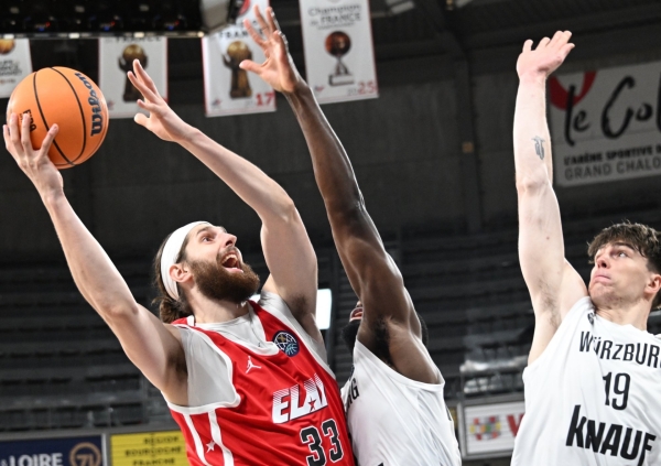 BASKET (Champions League) : Golden score de l’Elan Chalon face aux Allemands de Wursburg