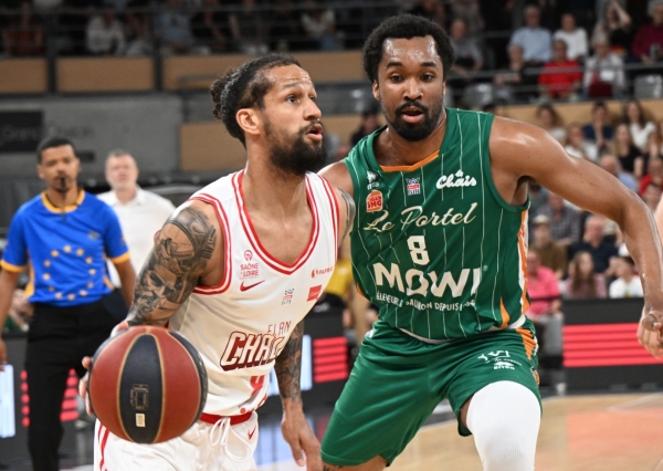 BASKET (Betclic Elite) : L’Elan Chalon domine Le Portel et s'assure la 9e place du championnat 