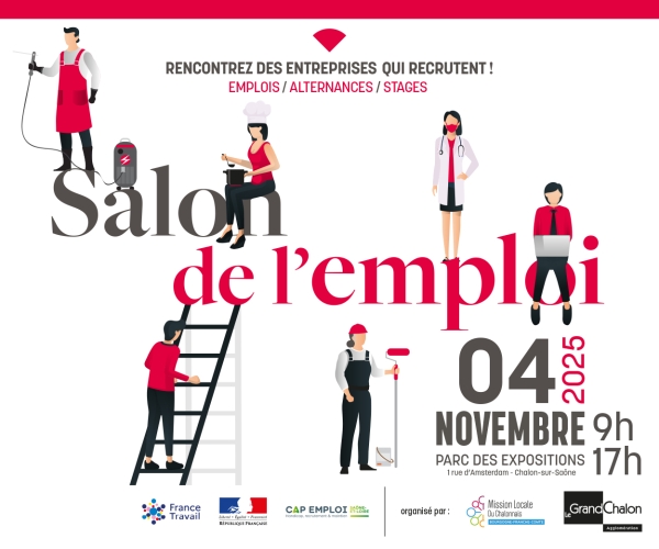 Le salon de l'emploi vous attend ce mardi à partir de 9H