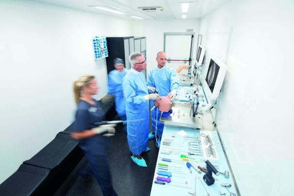 HOPITAL CHALON - Première formation pratique régionale en arthroscopie au centre hospitalier William Morey