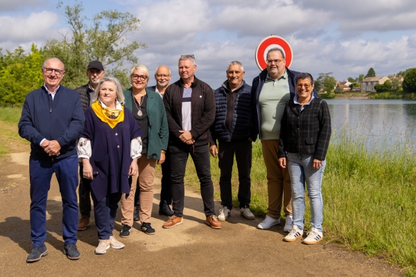 Travaux d’aménagement cyclable : une nouvelle voie verte de 9,2 km entre les communes de Lux et Marnay