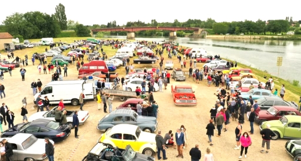 Le 7e Millésime Auto du Rotary Chalon Bourgogne-Niépce, c’est ce dimanche à Verdun-Ciel
