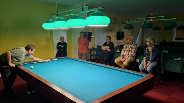 Formation arbitrage pour le Billard Club Chalonnais
