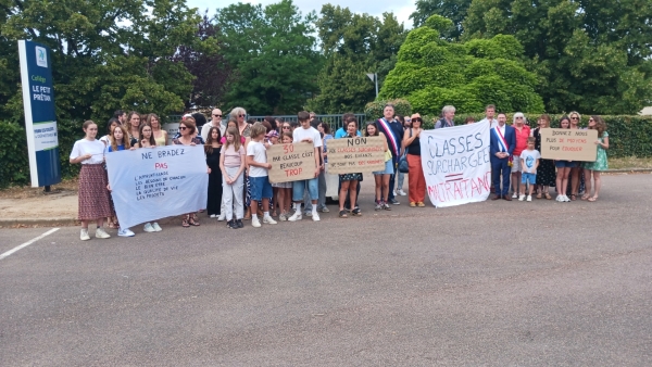 Mobilisation générale ce jeudi autour du Collège du Petit Prétan à Givry 
