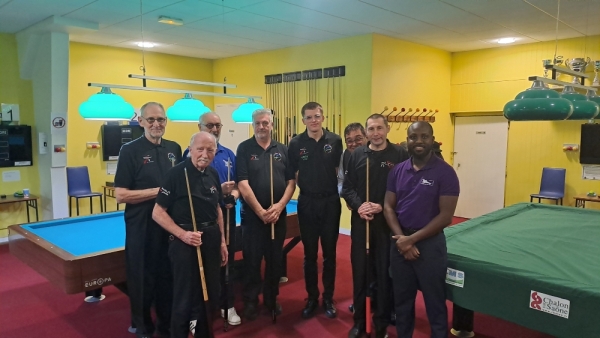Jérôme RICHARD apporte un 3ème titre de Champion Départemental au Billard Club Chalonnais