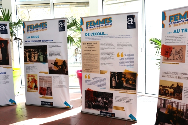 L’exposition « Femmes de France au XXe siècle » se poursuit à la mairie de Saint-Rémy jusqu’au 16 avril 