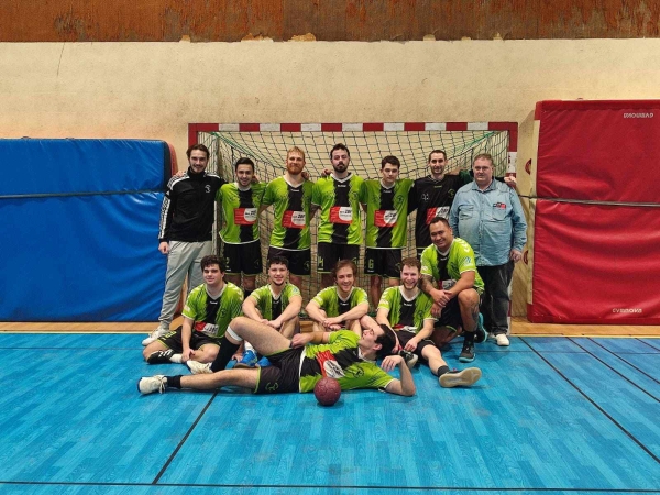 Handball Club Saint-Marcel - L’équipe première renoue avec la victoire 