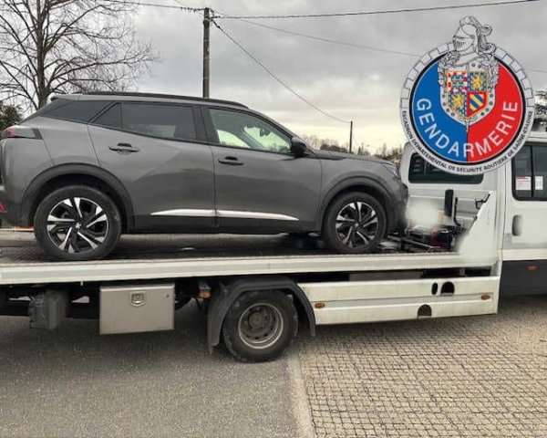 A 177 km/h et un permis probatoire sur la RN79.. Il termine sa course à pieds