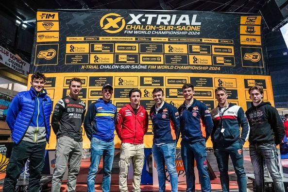 X-TRIAL CHALON - Les pilotes ont découvert le parcours 