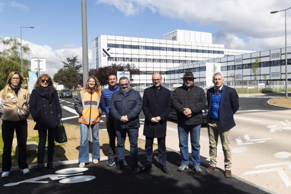  Réception des travaux d’aménagement du carrefour entre les rues Alfred Kastler et Argentique à Fragnes-La-Loyère