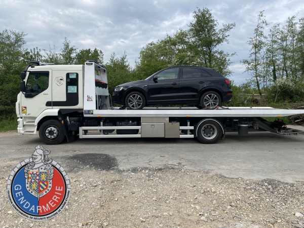 142 km/H en zone 80 au volant de son Audi
