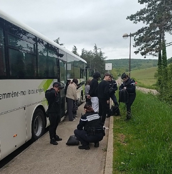 Mercurey, Chagny, Saint-Martin-en-Bresse, 700 élèves ou apprentis contrôlés ce lundi matin