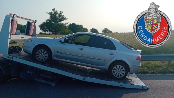 153 km/h... positif à la cocaïne et au cannabis.. en zone 90