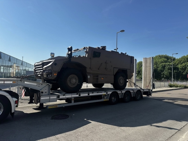 JOURNÉE DEPARTEMENTALE DES ARMÉES - Les premiers véhicules ont pris place ce vendredi autour du Parc des Expositions 