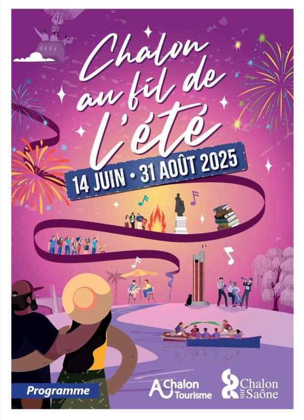 Chalon au fil de l'été se poursuit évidemment en août 