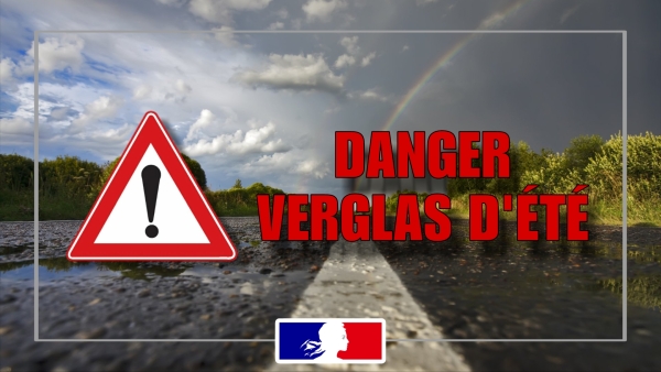 Attention au verglas d'été sur les routes