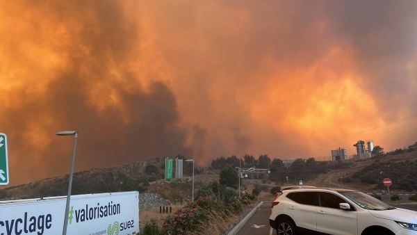 Incendie près de Narbonne : 2 000 hectares de forêt touchés, l’autoroute A9 rouverte à la circulation à partir de 10 heures