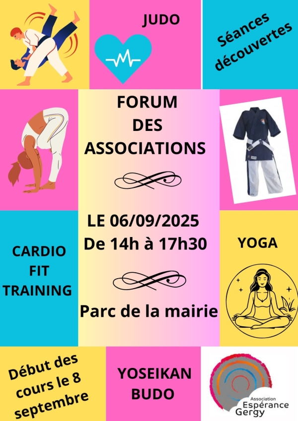 Le forum des associations de Gergy vous attend ce samedi